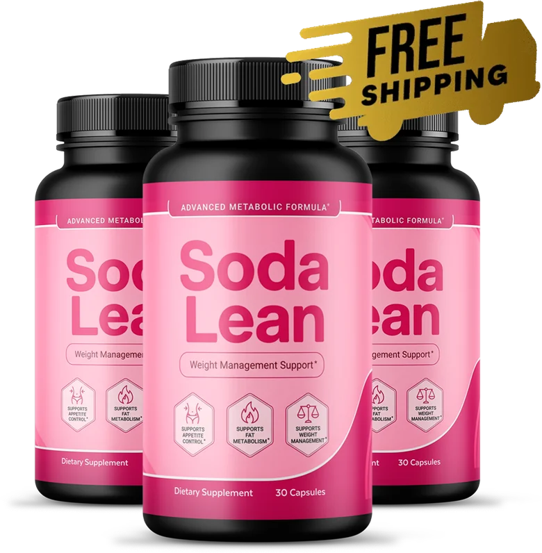 SodaLean 3 Bottles package